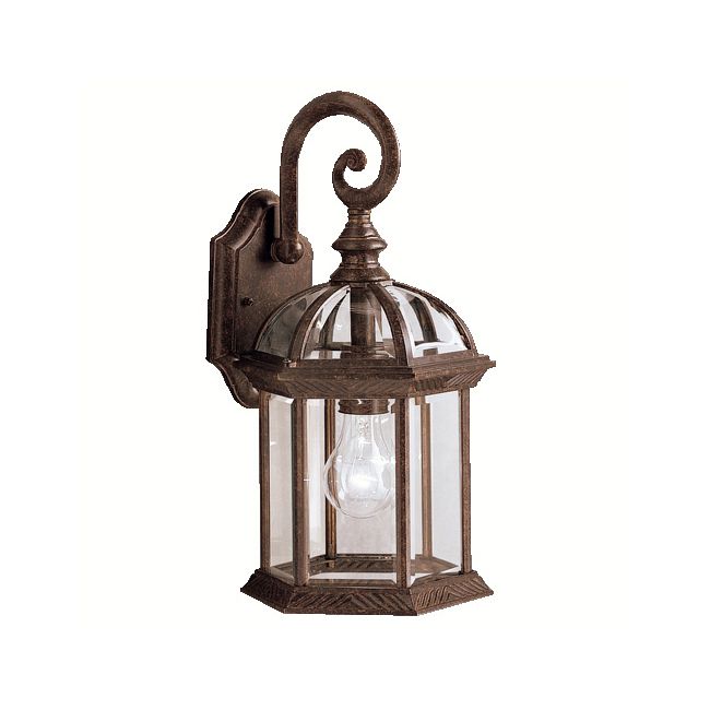 Barrie Outdoor Top Mount Scroll Wall Light by Kichler