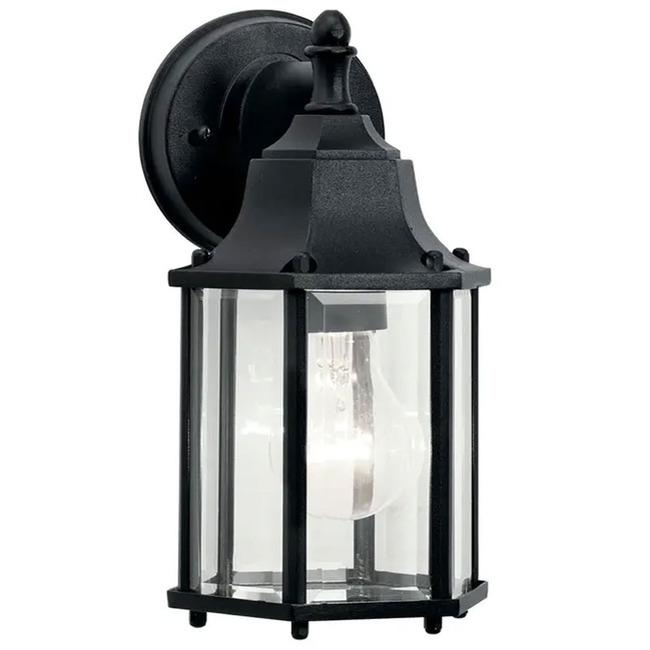 Chesapeake Round Canopy Outdoor Wall Sconce by Kichler
