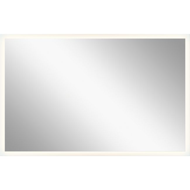 Mirror With 2 inch Etched Acrylic Border by Elan