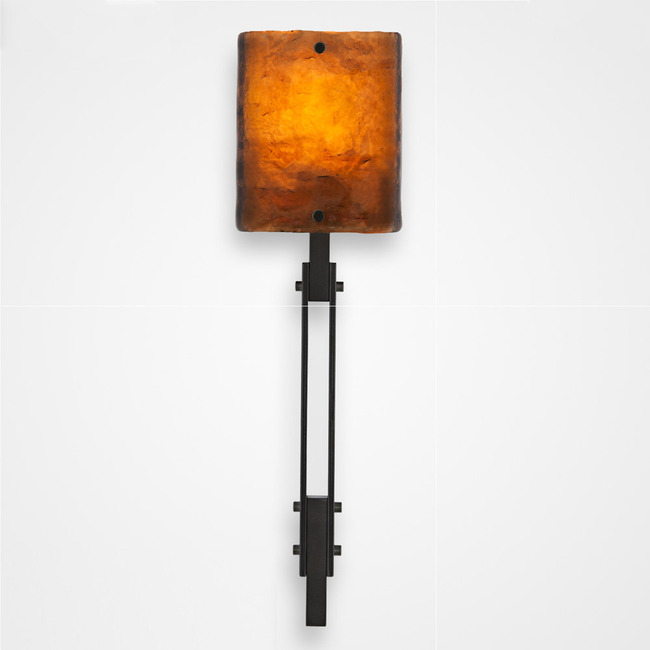 Urban Loft Trestle Glass Wall Sconce by Hammerton Studio