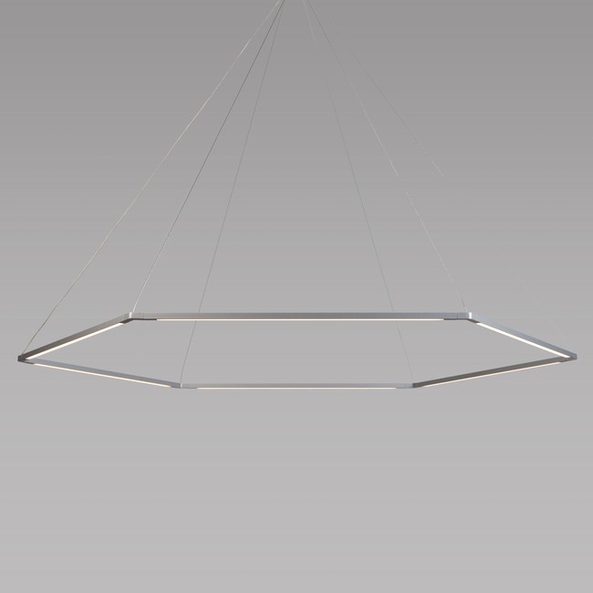 Z-Bar Honeycomb Pendant by Koncept Lighting