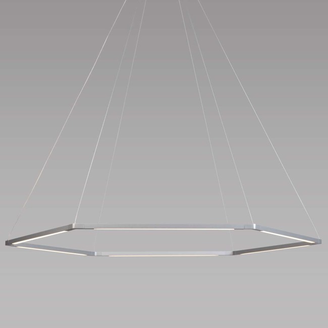 Z-Bar Honeycomb Pendant by Koncept Lighting