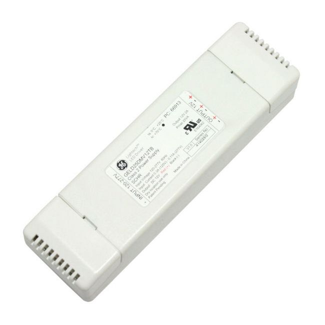 LED 25W 12V DC Constant Voltage LED Driver by Raise Lighting