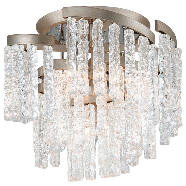 Mont Blanc Semi Flush Ceiling Light by Corbett Lighting