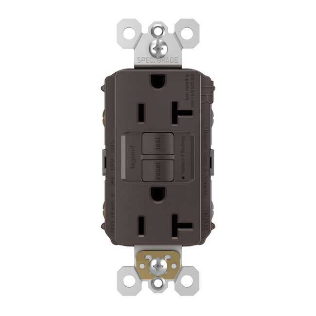 Tamper Resistant GFCI Outlet by Legrand Radiant