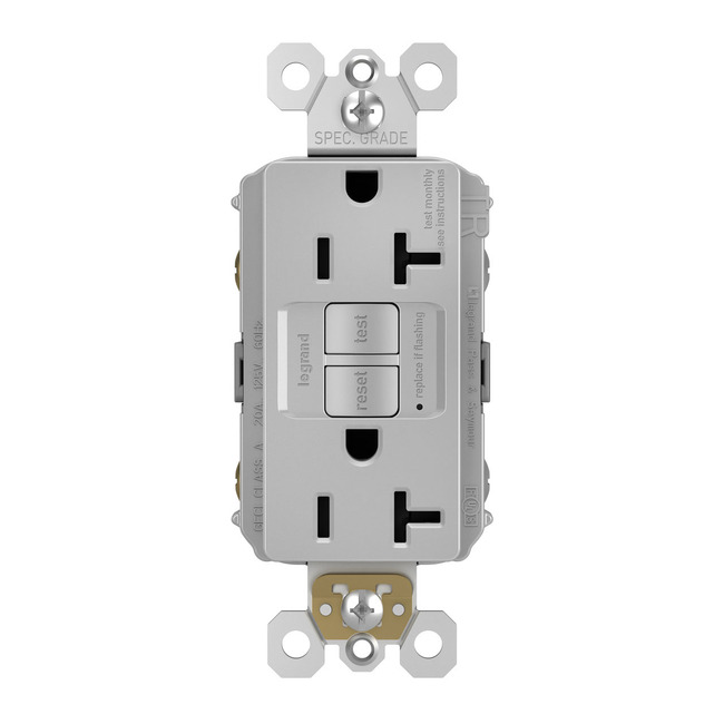 Tamper Resistant GFCI Outlet by Legrand Radiant