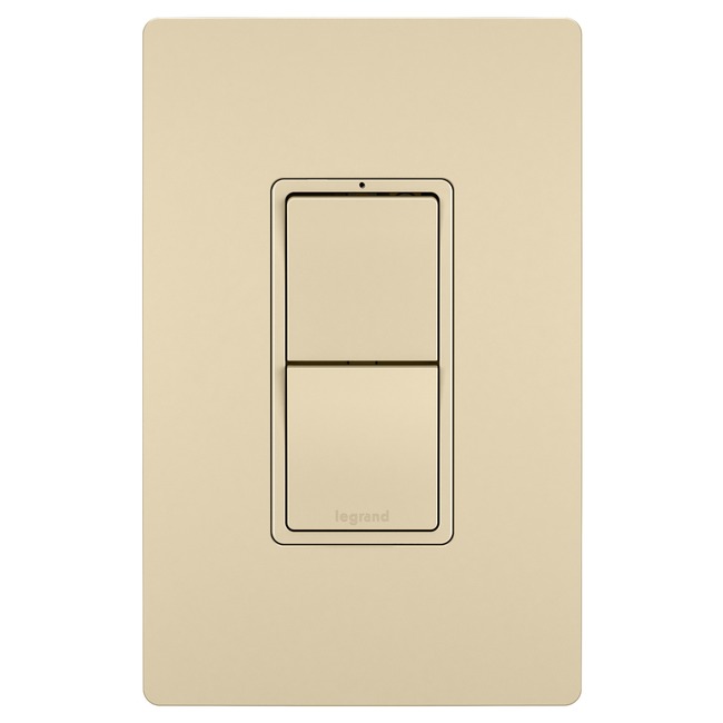 2-Module with Single Pole / 3-Way Switches by Legrand Radiant