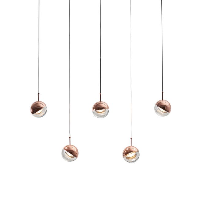 Dora Linear Multi Light Pendant by Seed Design
