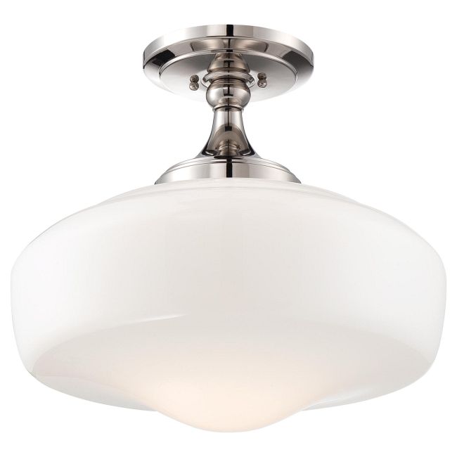 Schoolhouse Ceiling Semi Flush Light by Minka Lavery