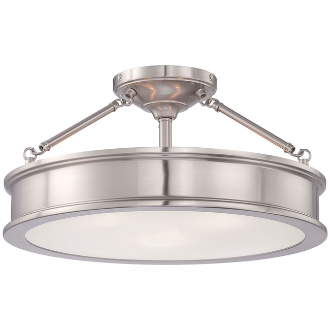 Harbour Point Large Semi-Flush Mount by Minka Lavery