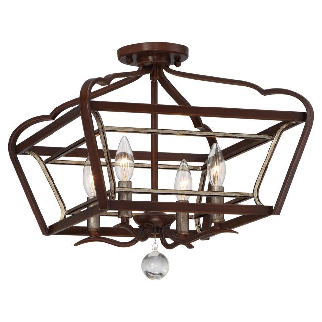 Astrapia Ceiling Semi Flush Light by Minka Lavery