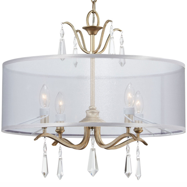 Laurel Estate Shade Convertible Pendant by Minka Lavery