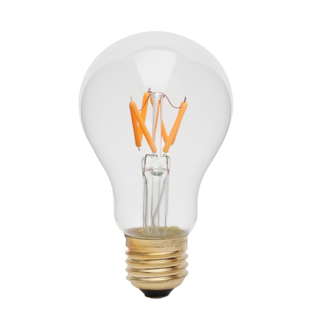 Crown Filament A-Type Med Base 3W 120V 2500K - Discontinued by Tala