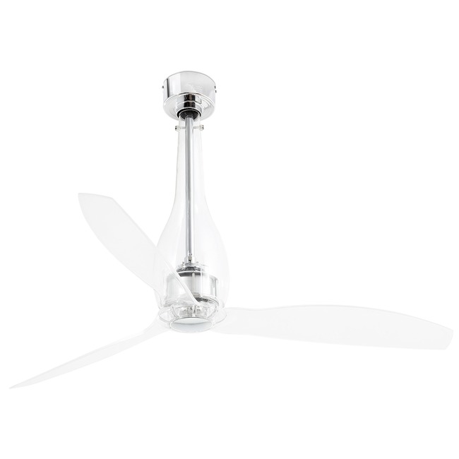 Eterfan Ceiling Fan w/ Transparent Blades by FARO Barcelona