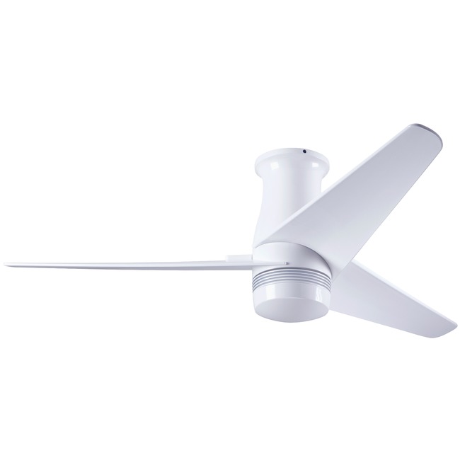 Velo Flush Ceiling Fan By Modern Co Vel Fm Gw 48 Wh Nl 003