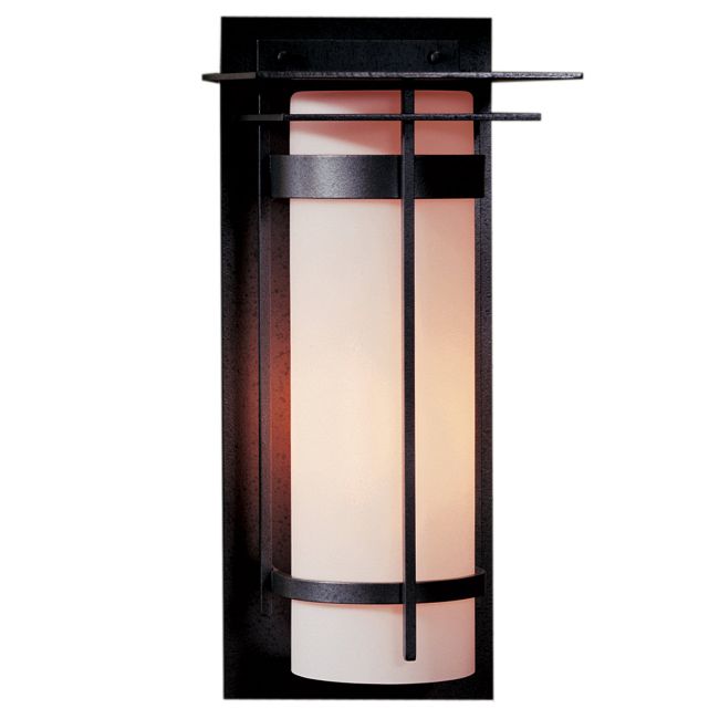 Banded Top Plate Outdoor Wall Sconce by Hubbardton Forge