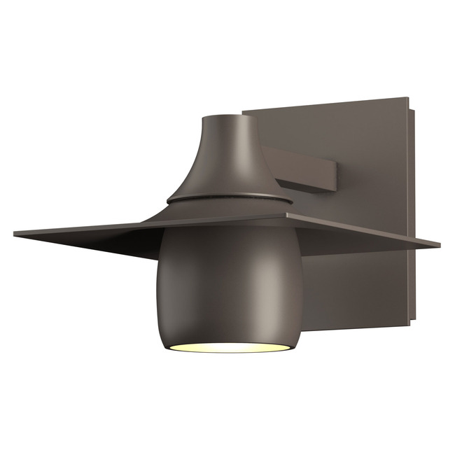 Hood Dark Sky Outdoor Wall Sconce by Hubbardton Forge