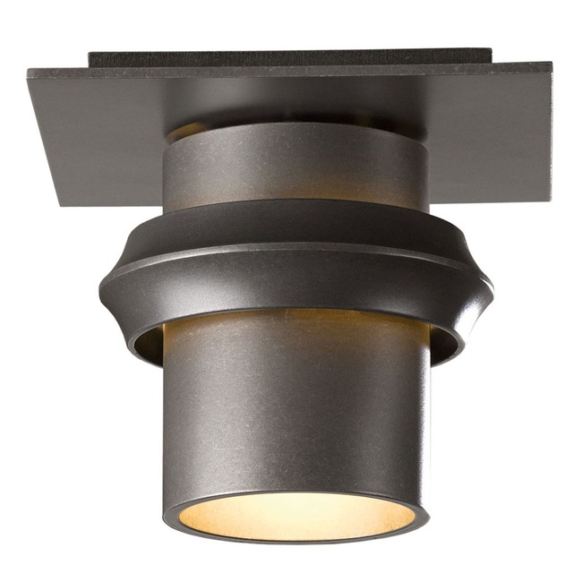 Twilight Small Dark Sky Outdoor Semi Flush Ceiling Light by Hubbardton Forge