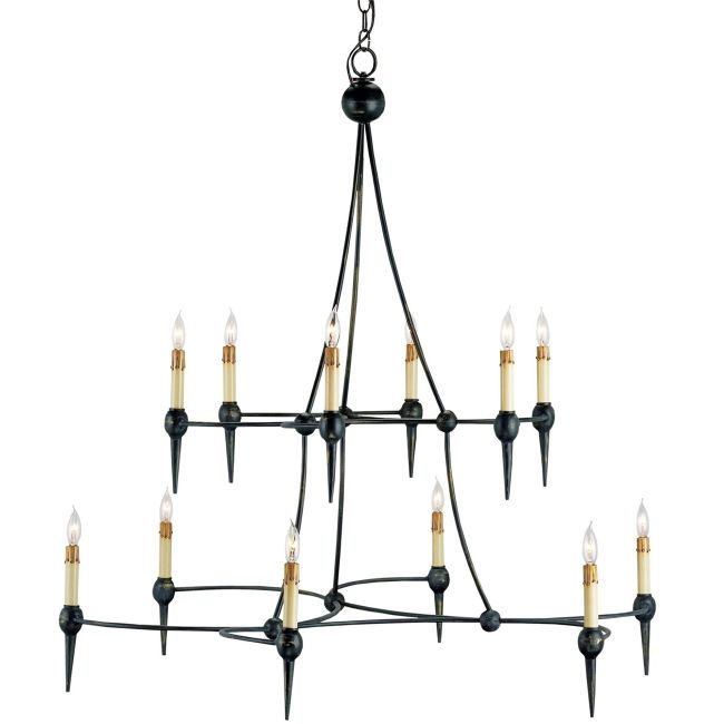 Danielli Chandelier by Currey and Company