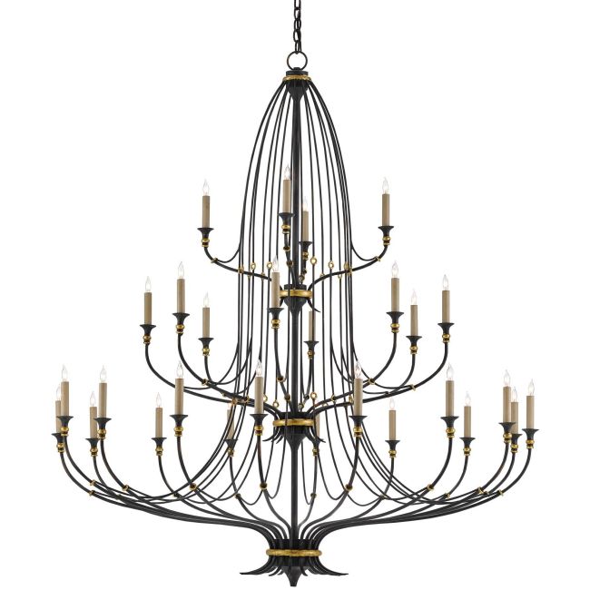 Folgate Three Tier Chandelier by Currey and Company