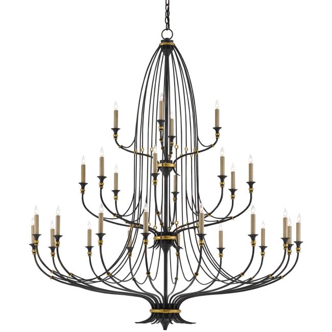 Folgate Three Tier Chandelier by Currey and Company