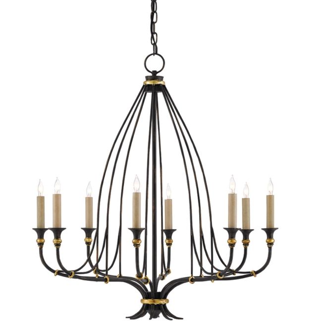 Folgate Chandelier by Currey and Company