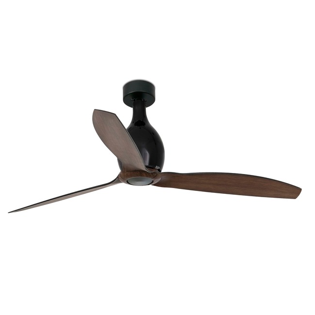 Mini Eterfan Ceiling Fan w/ Wood Blades by FARO Barcelona