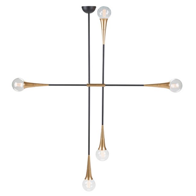 Tristan 5-Light Pendant by Nuevo