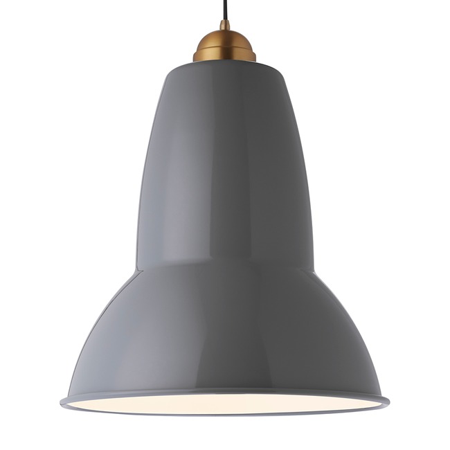 Original 1227 Giant Brass Pendant by Anglepoise