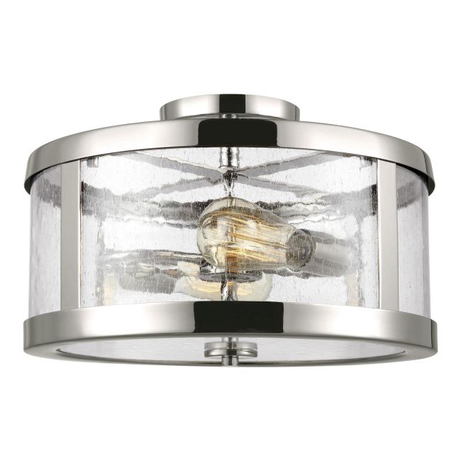 Harrow Semi Flush Ceiling Light by Visual Comfort Studio