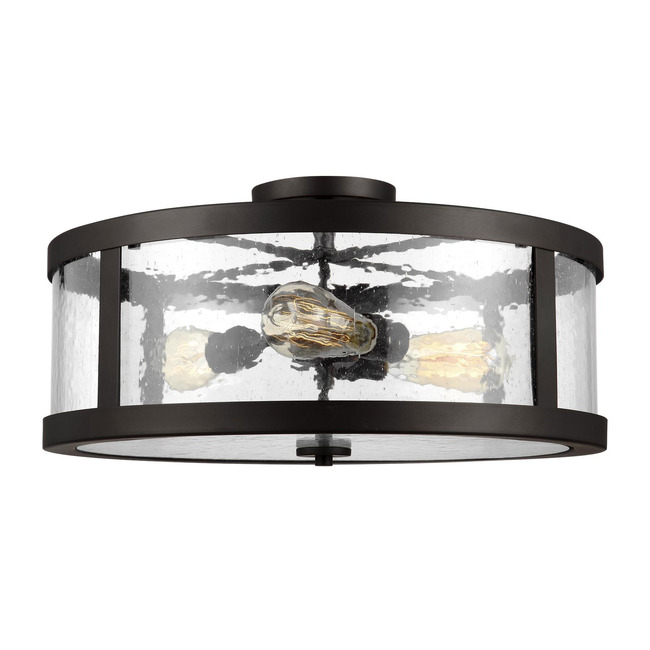 Harrow Semi Flush Ceiling Light by Visual Comfort Studio