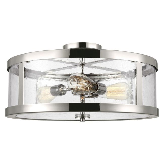 Harrow Semi Flush Ceiling Light by Visual Comfort Studio