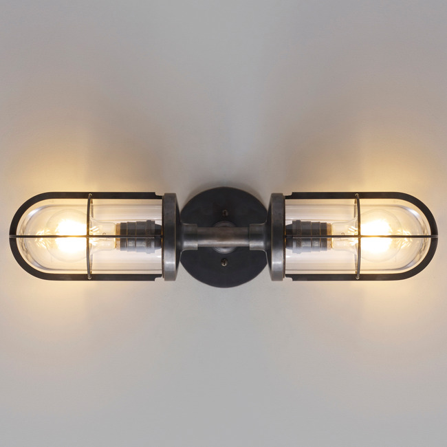 Weatherproof Ship Double Wall Sconce by Original BTC