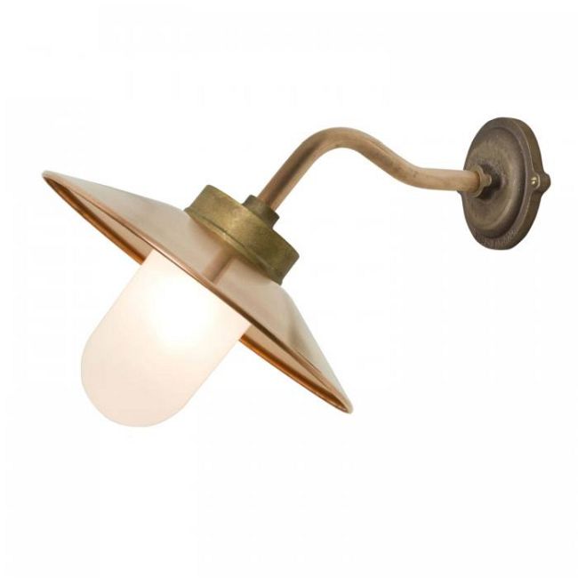 Bracket Canted Round Outdoor Wall Light by Original BTC