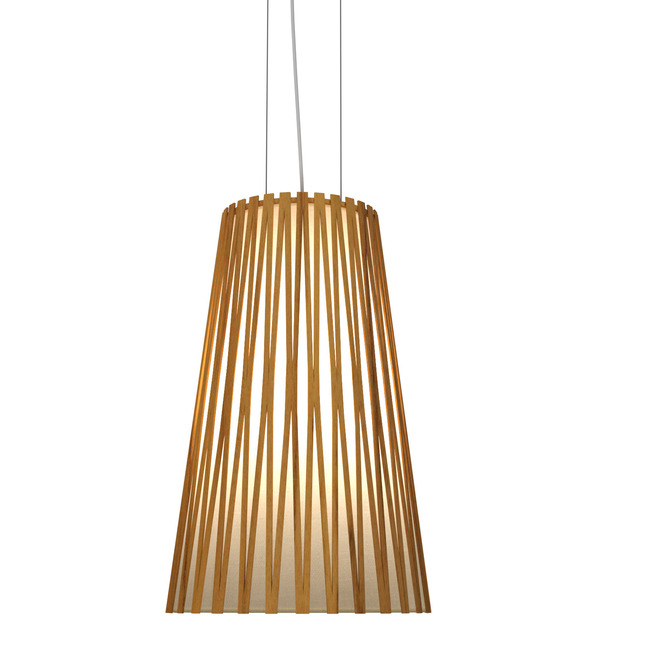 Living Hinges Cone Pendant by Accord Iluminacao