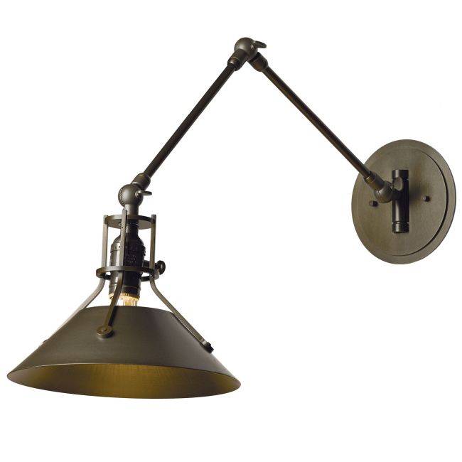 Henry Swing Arm Wall Sconce by Hubbardton Forge