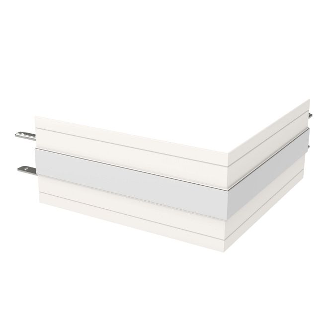 TruLine 1A Outside Corner Channel Connector by PureEdge Lighting