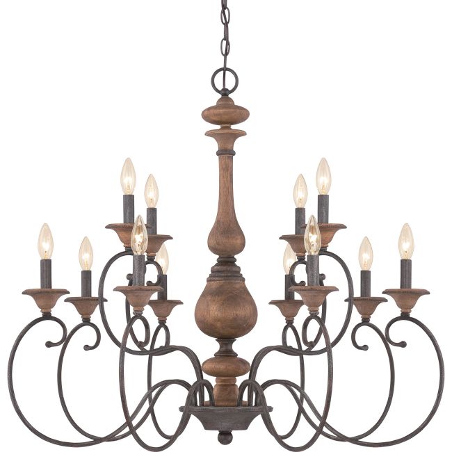 Auburn Chandelier by Quoizel