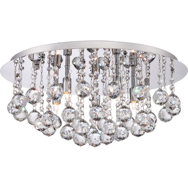 Bordeaux Round Ceiling Flush Light by Quoizel