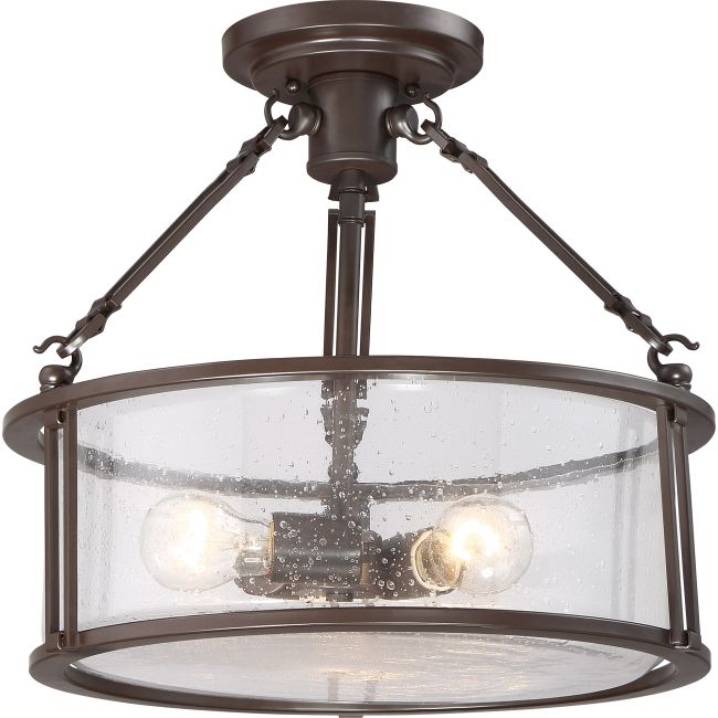 Buchanan Ceiling Semi Flush Light by Quoizel