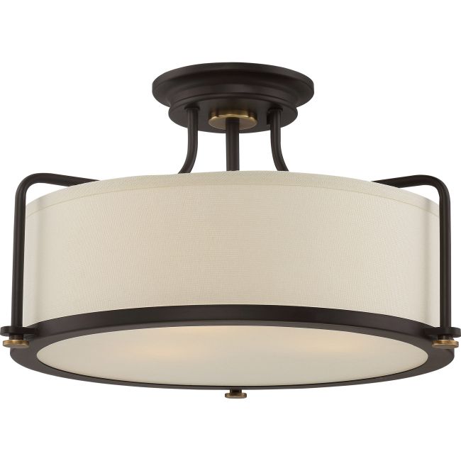 Calvary Ceiling Semi Flush Light by Quoizel