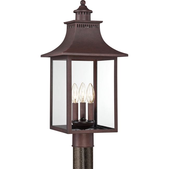 Chancellor Outdoor Post Light by Quoizel