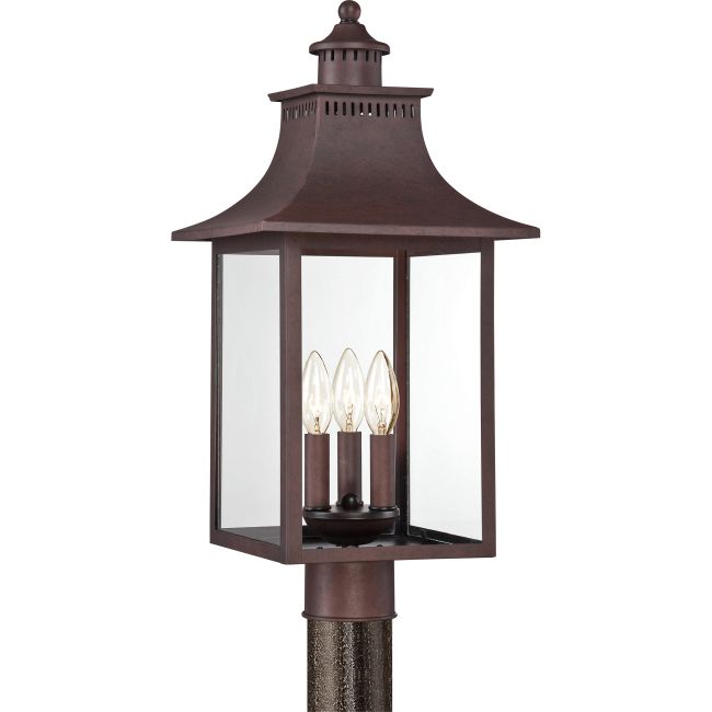 Chancellor Outdoor Post Light by Quoizel