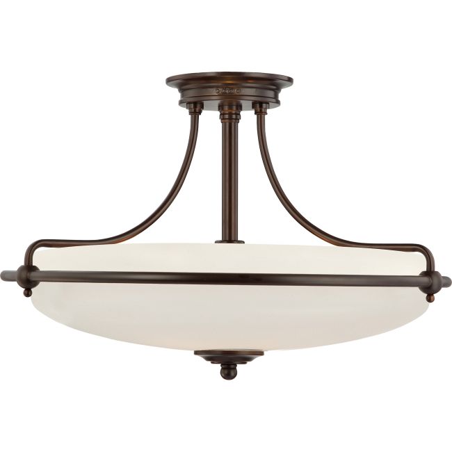 Griffin Ceiling Semi Flush Light by Quoizel