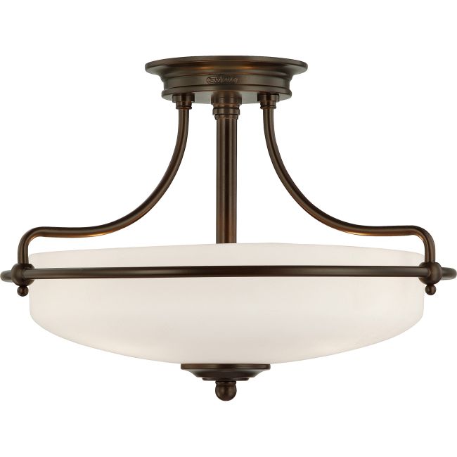 Griffin Ceiling Semi Flush Light by Quoizel