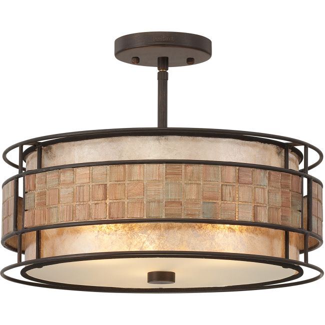 Laguna Ceiling Semi Flush Light by Quoizel