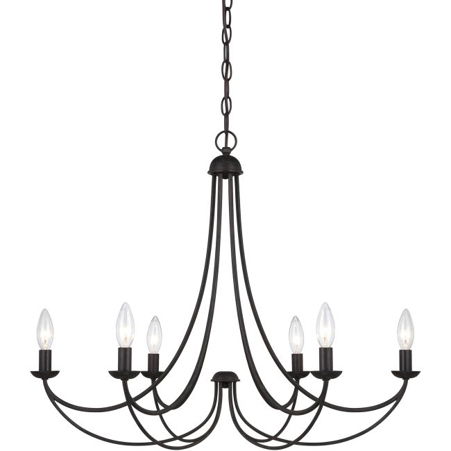 Mirren Chandelier by Quoizel