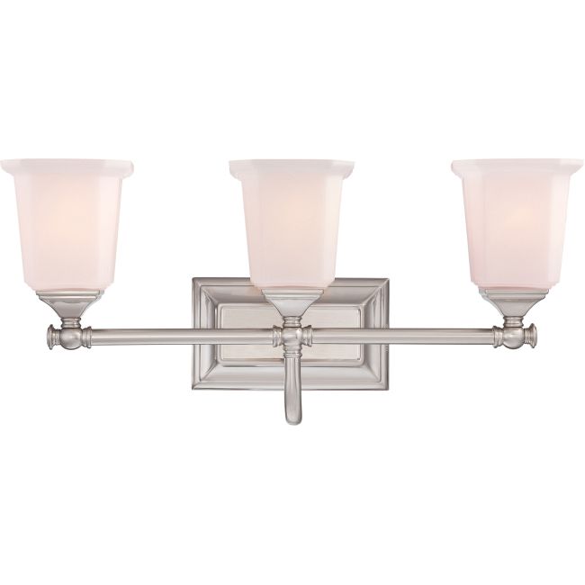 Nicholas Bathroom Vanity Light by Quoizel | NL8603BN | QZL574439