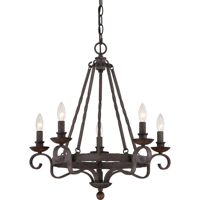 Noble Chandelier by Quoizel