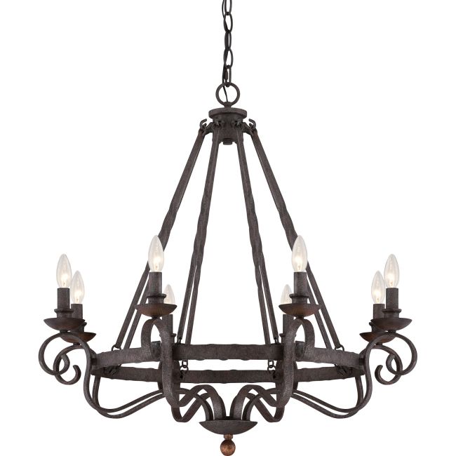Noble Chandelier by Quoizel